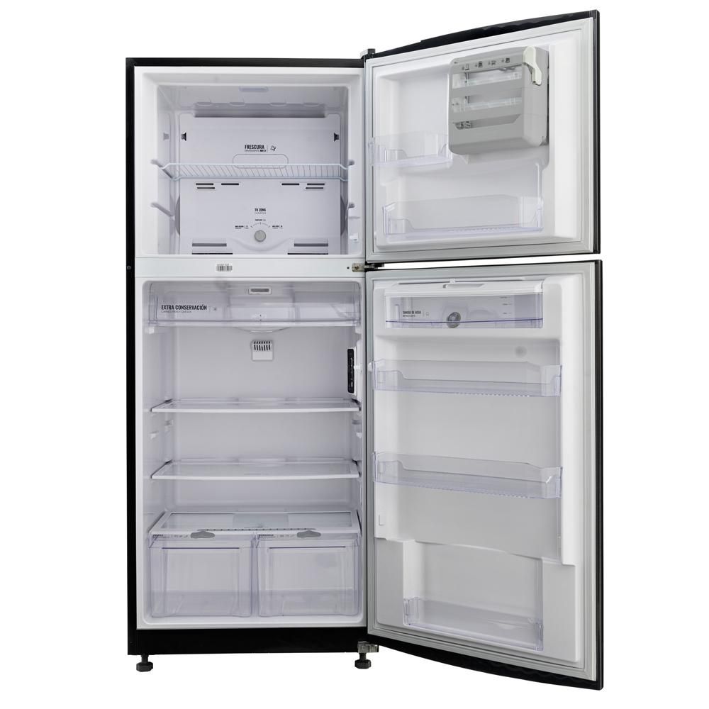 Nevera HACEB Congelador Superior 391 litros N404 Dispensador de Agua Gris Plomo