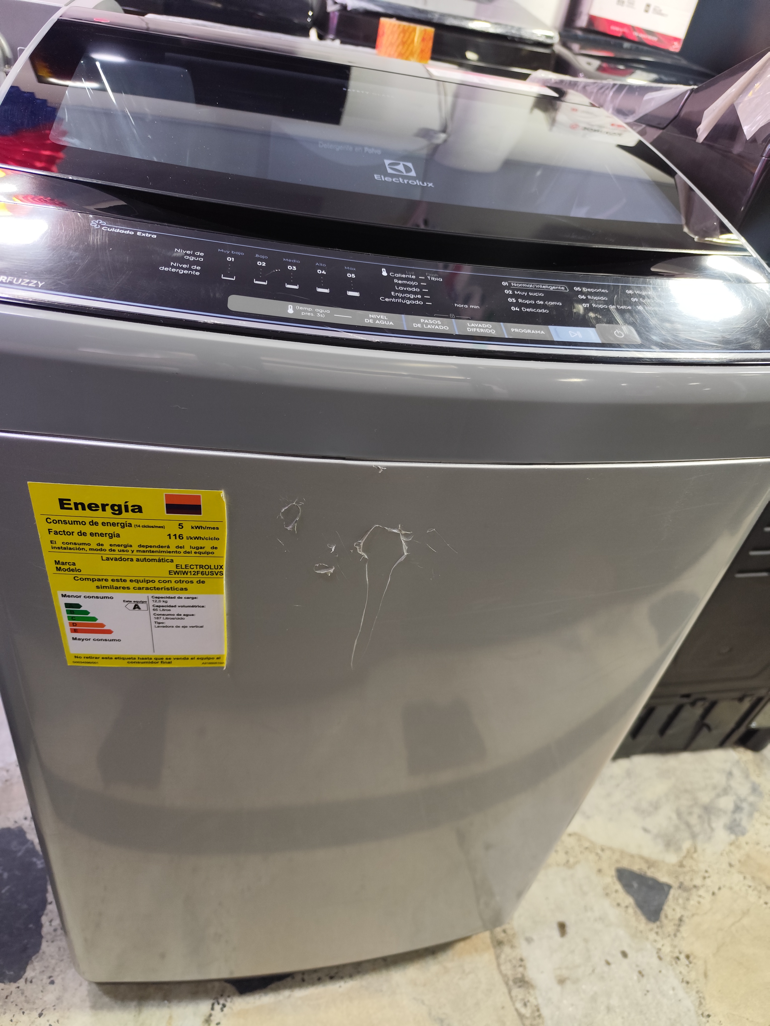 Lavadora ELECTROLUX Carga Superior 12 Kilos