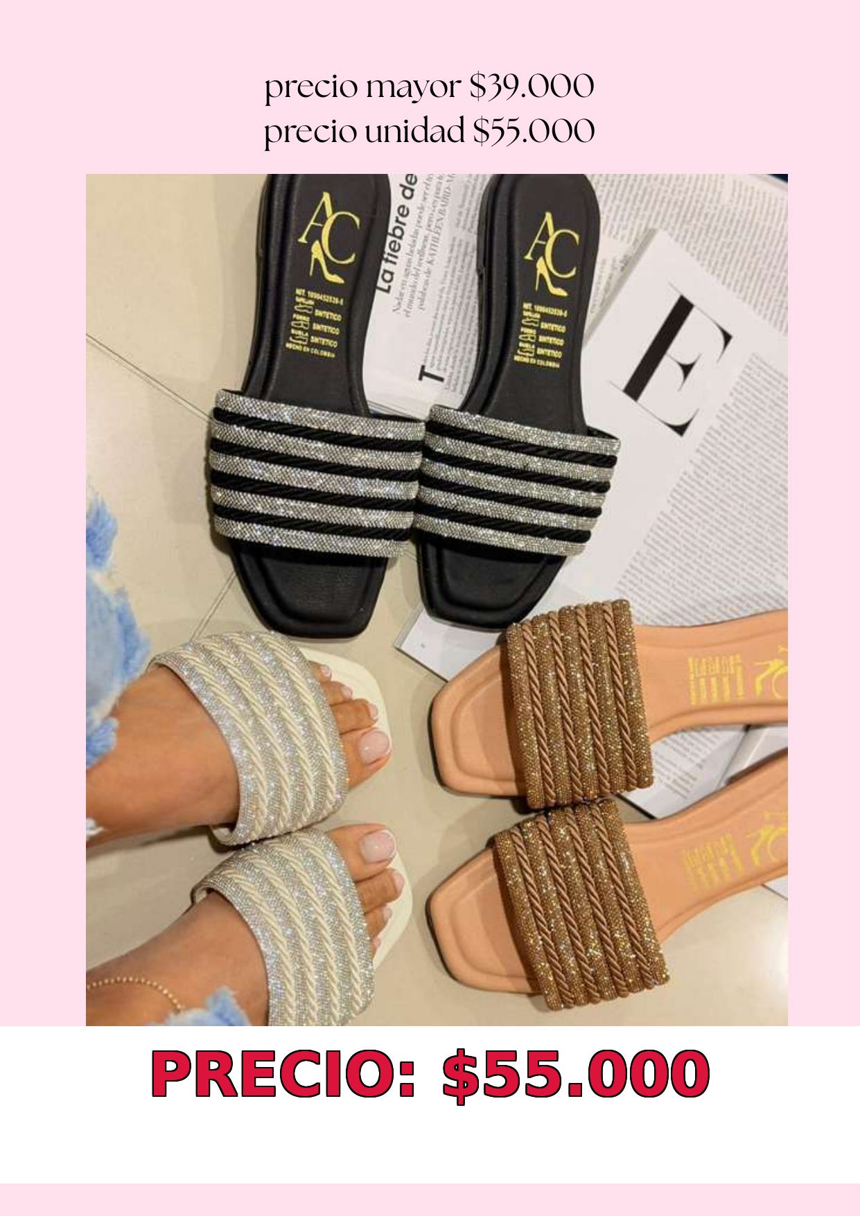 Sandalias de moda AC