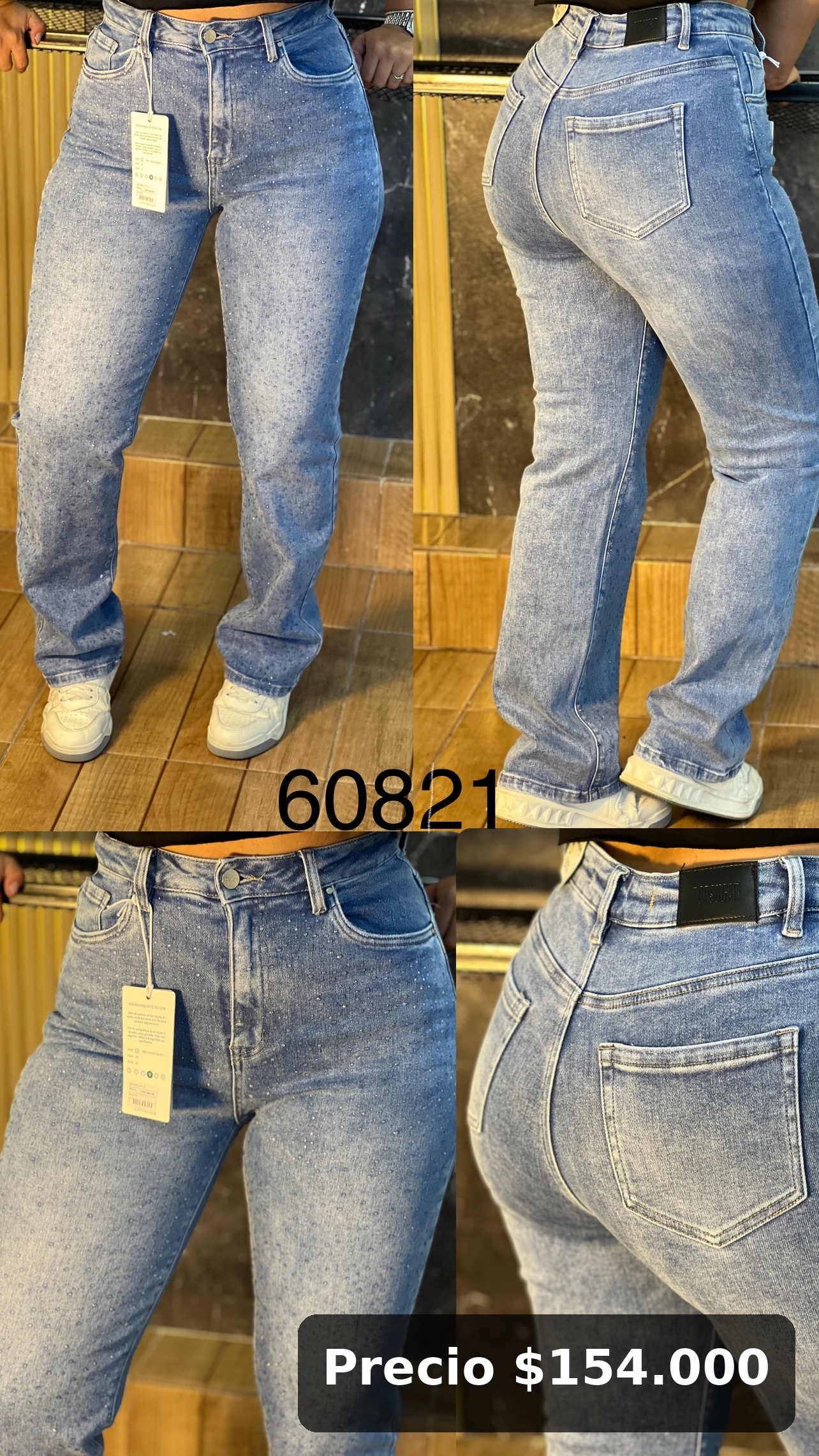 Jeans azul clásico
