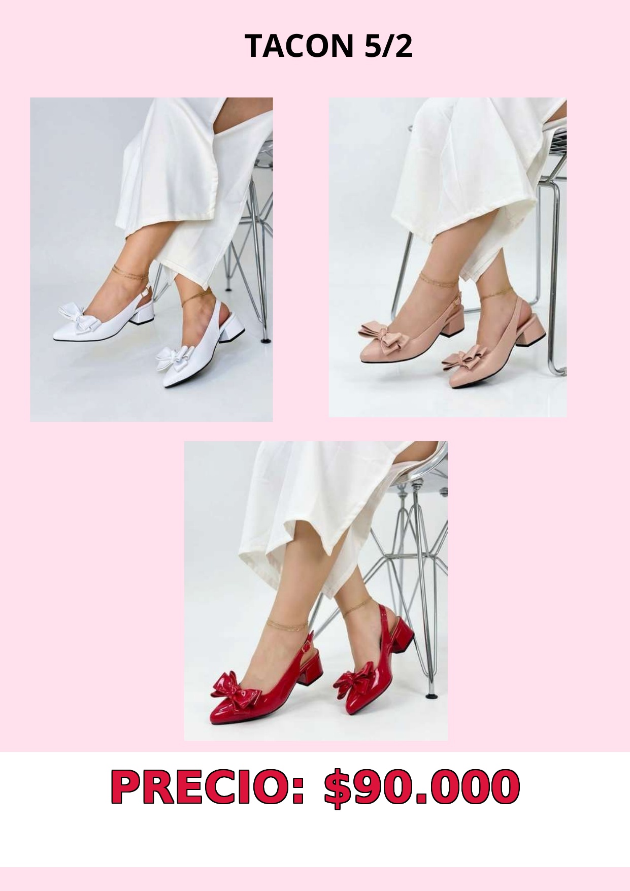 Zapatos de Tacón 5/2