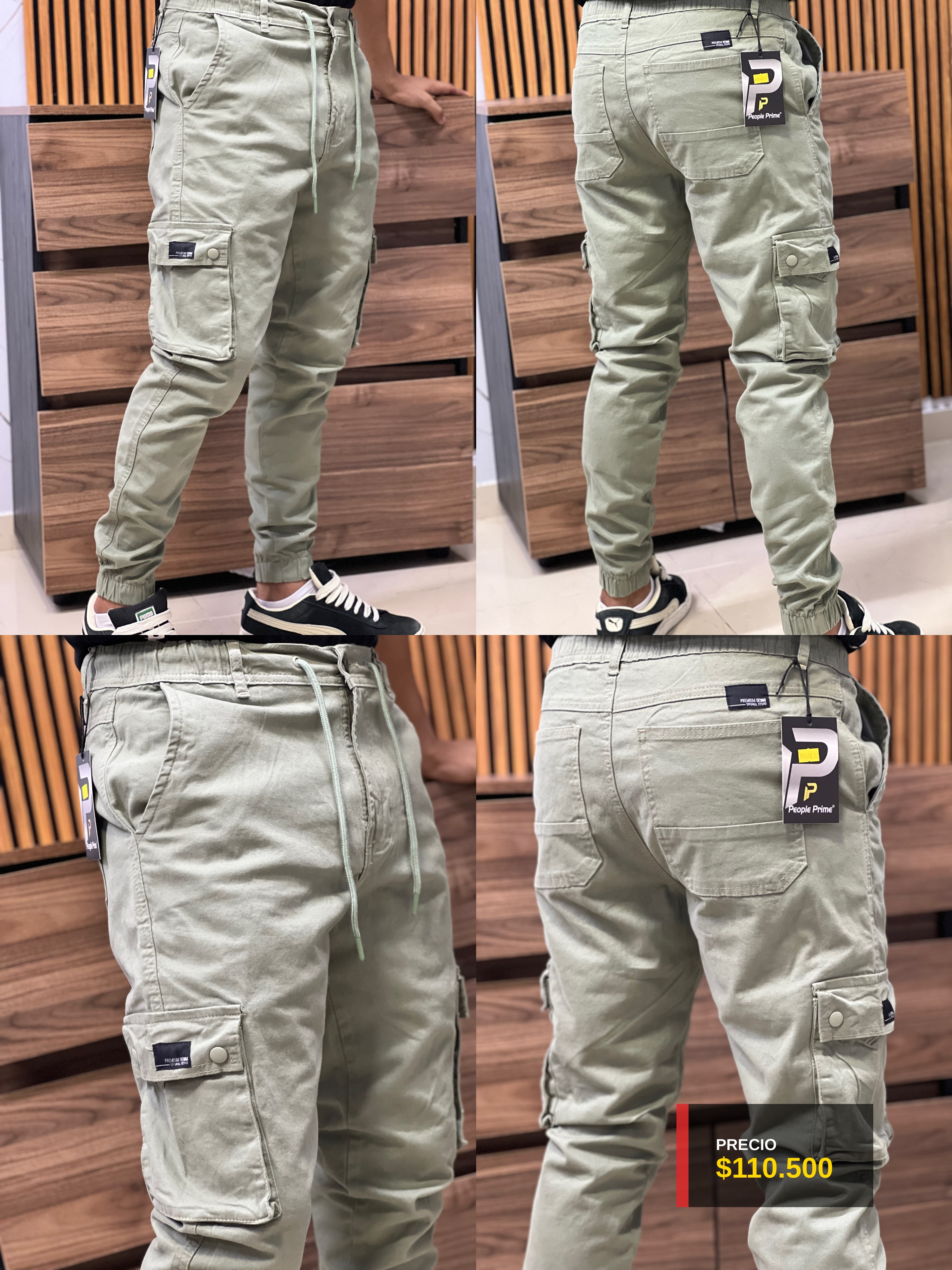 Jogger Cargo Verde