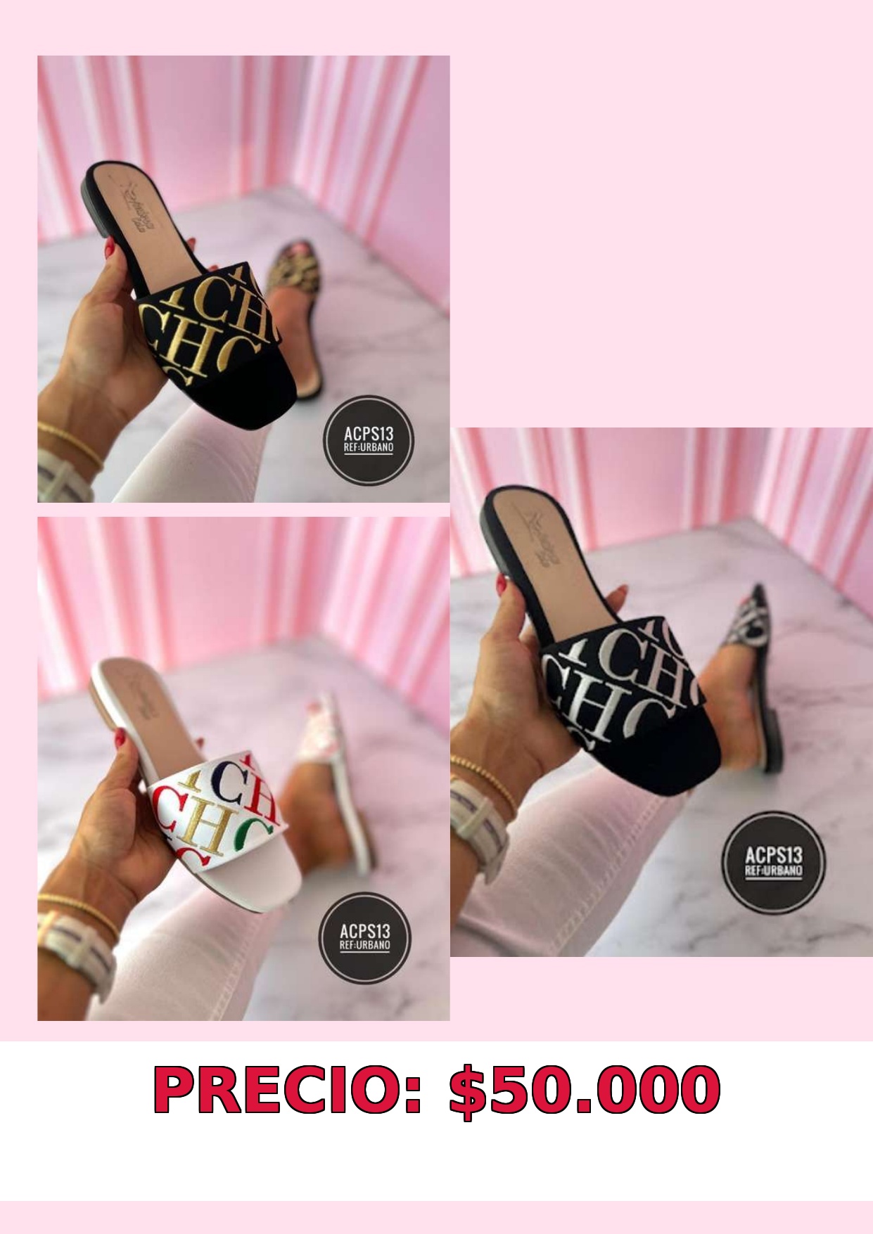 Sandalias CH Mujer