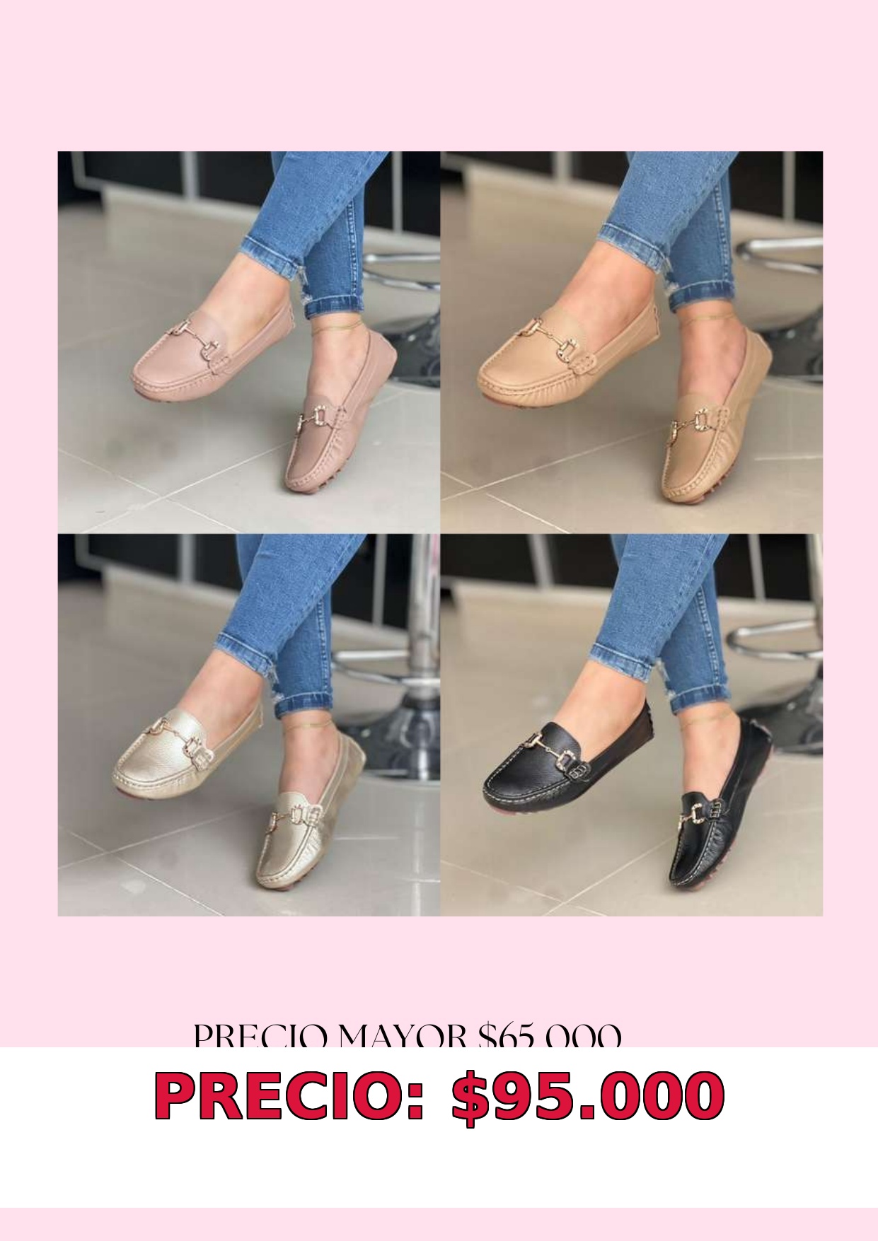 Mocasines para mujer