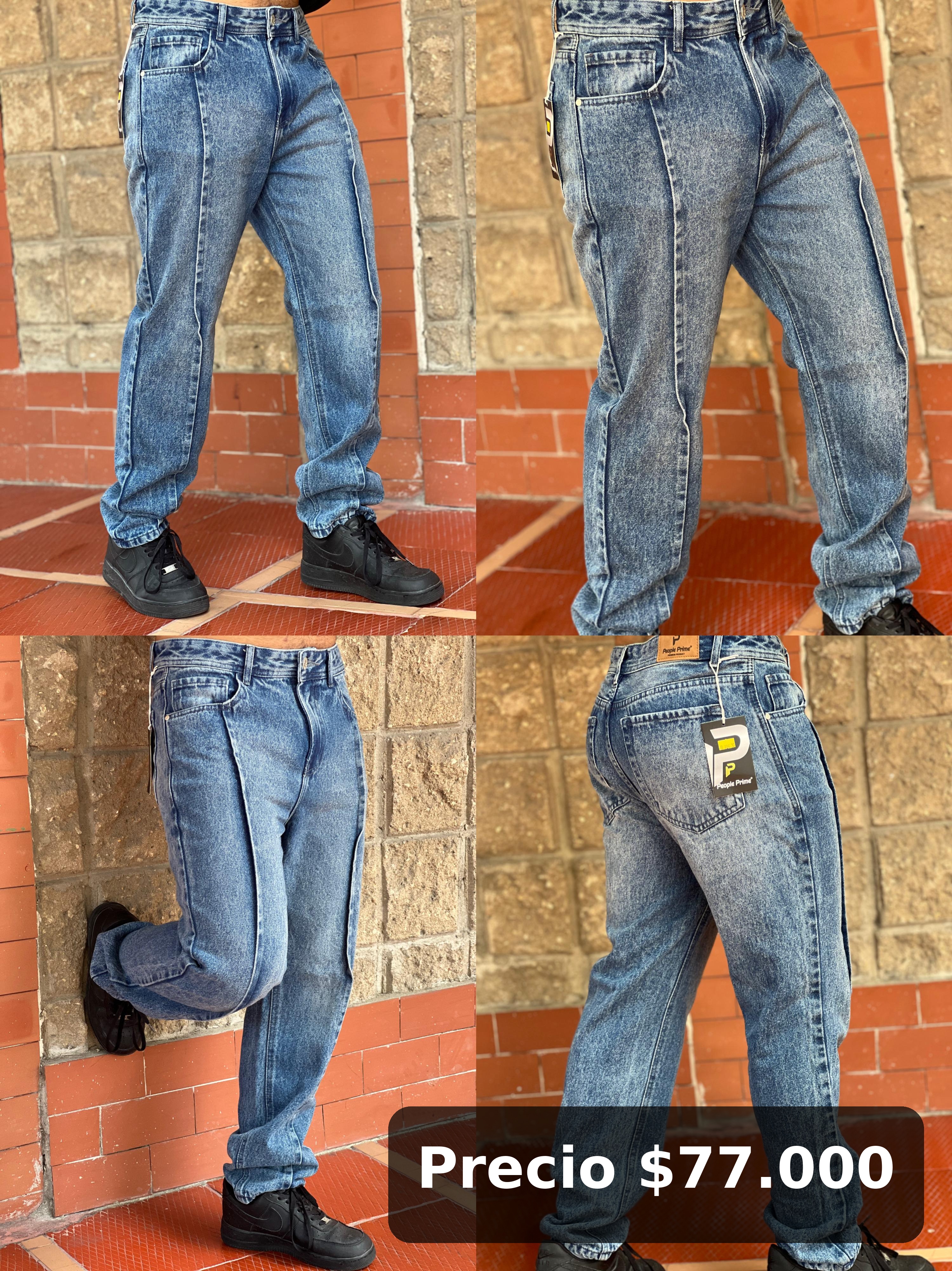 Jeans clásicos de mezclilla