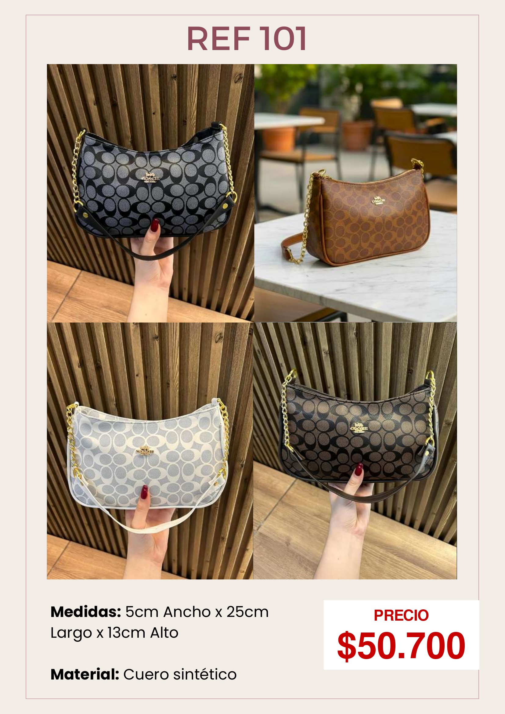 Bolso Sintético Ref 101