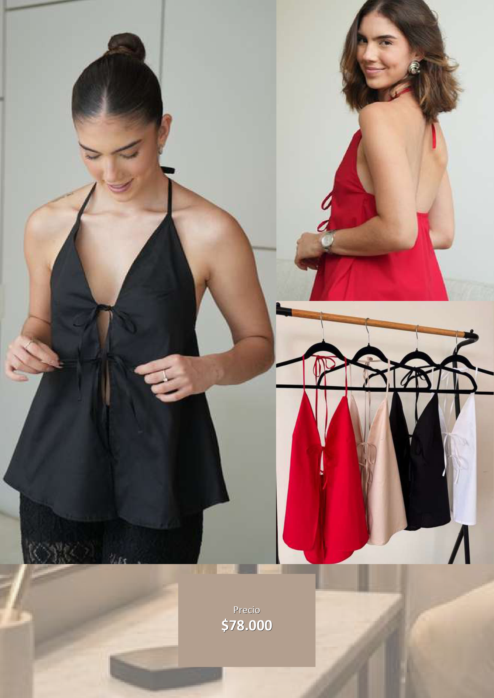 Top Halter Femenino