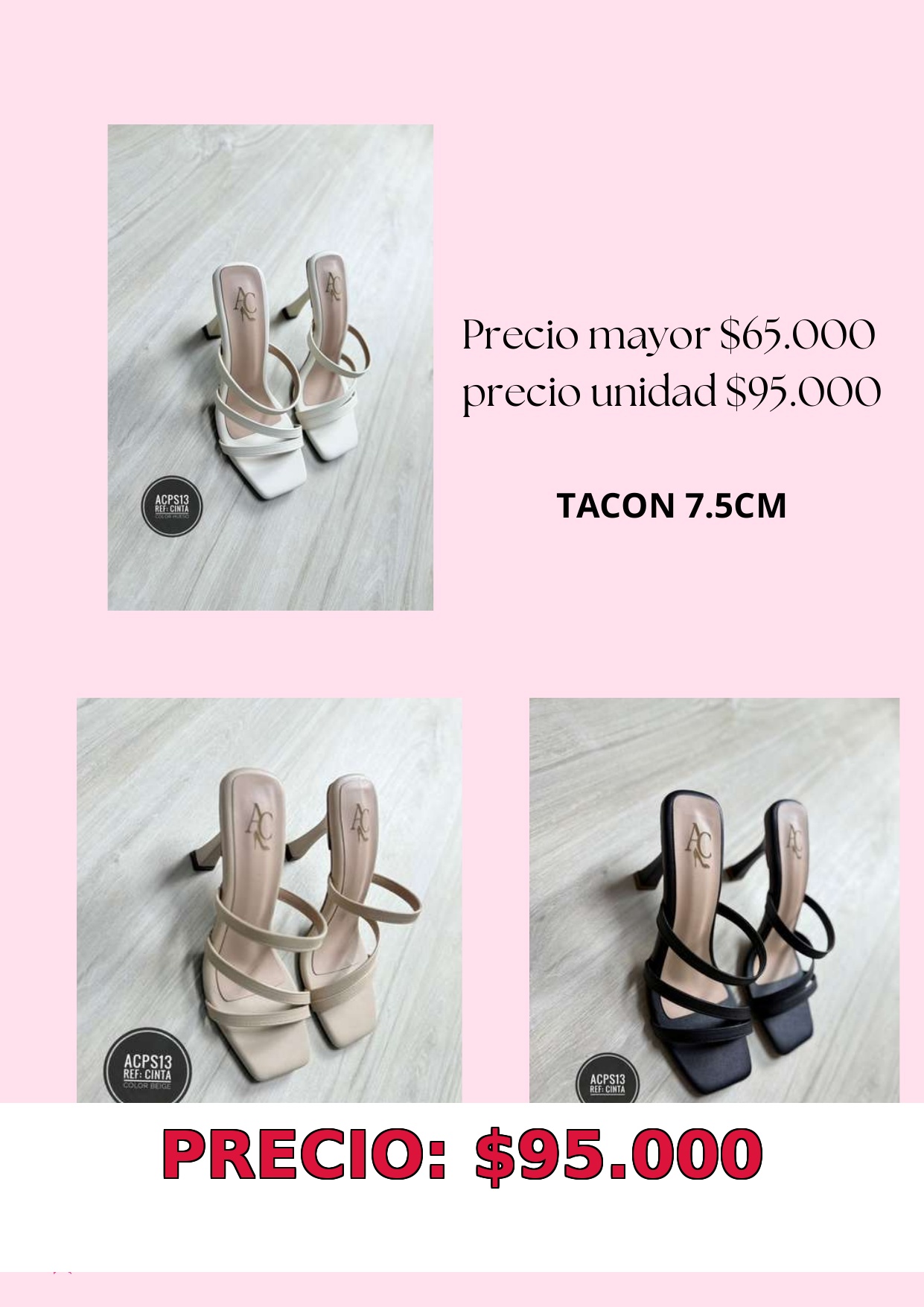 Sandalias de tacón