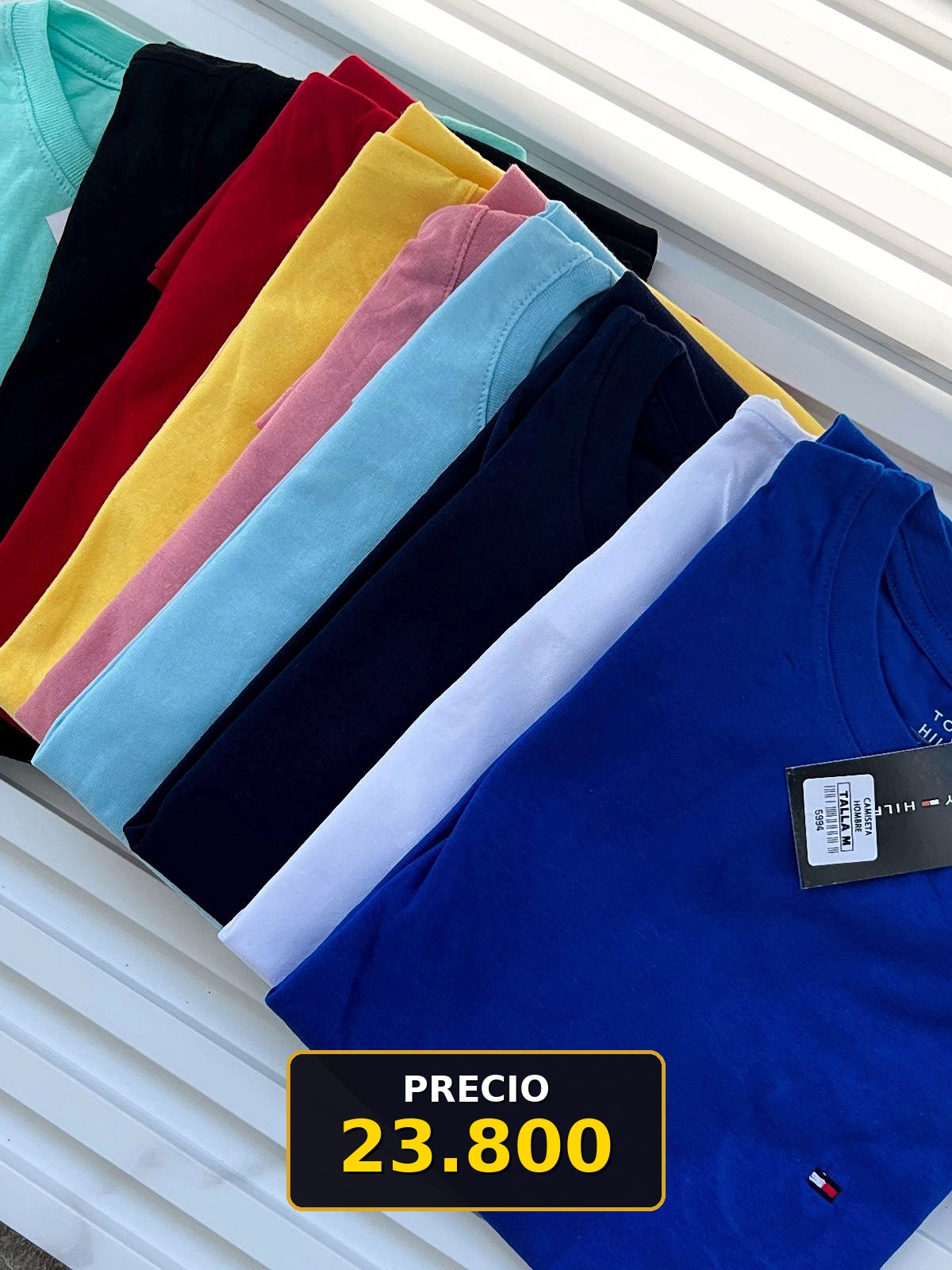 Camisetas Básicas de Colores
