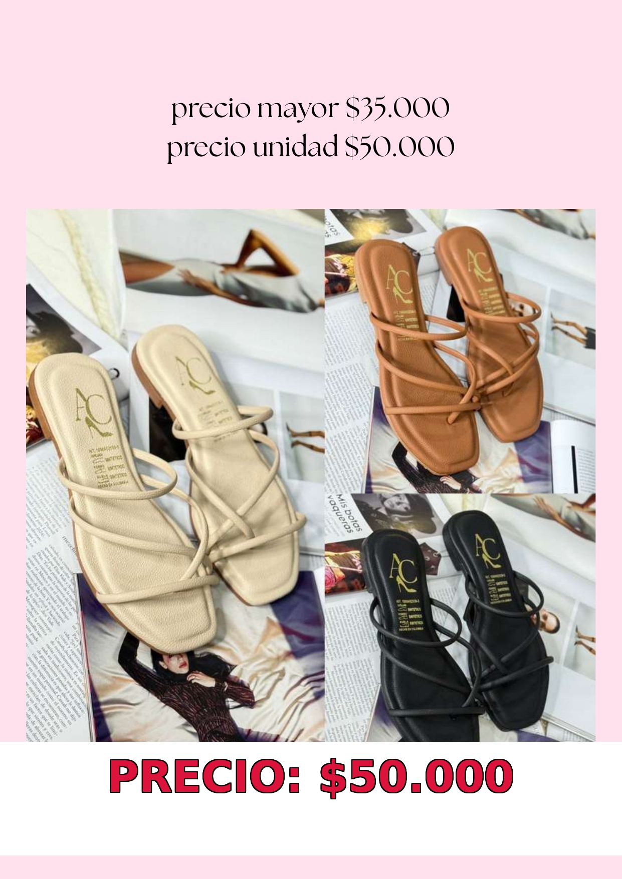 Sandalias de Moda Mujer