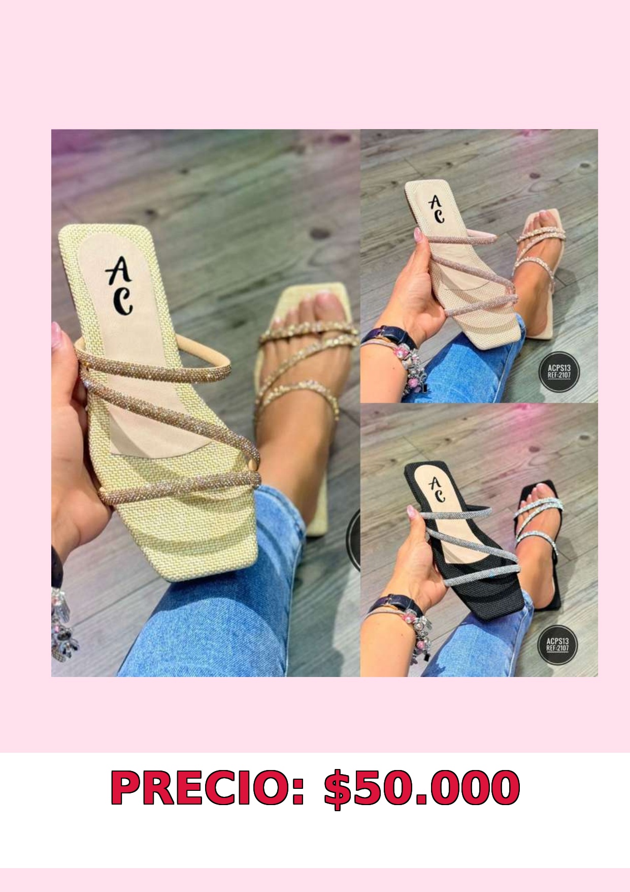 Sandalias trenzadas AC