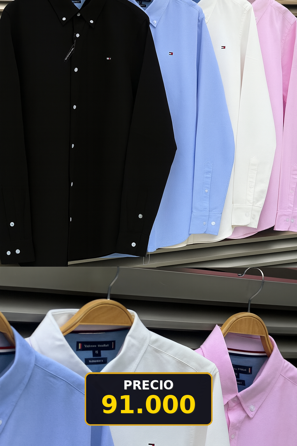 Camisa de vestir para hombre