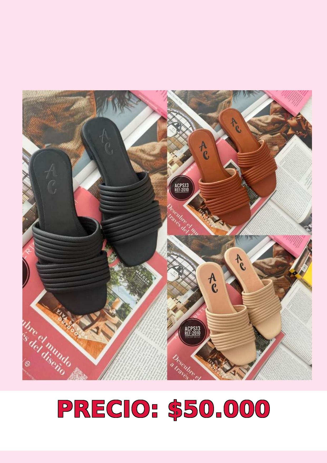 Sandalias planas AC