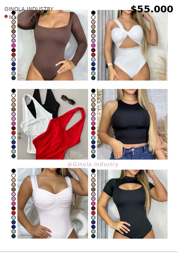 Body femenino moderno