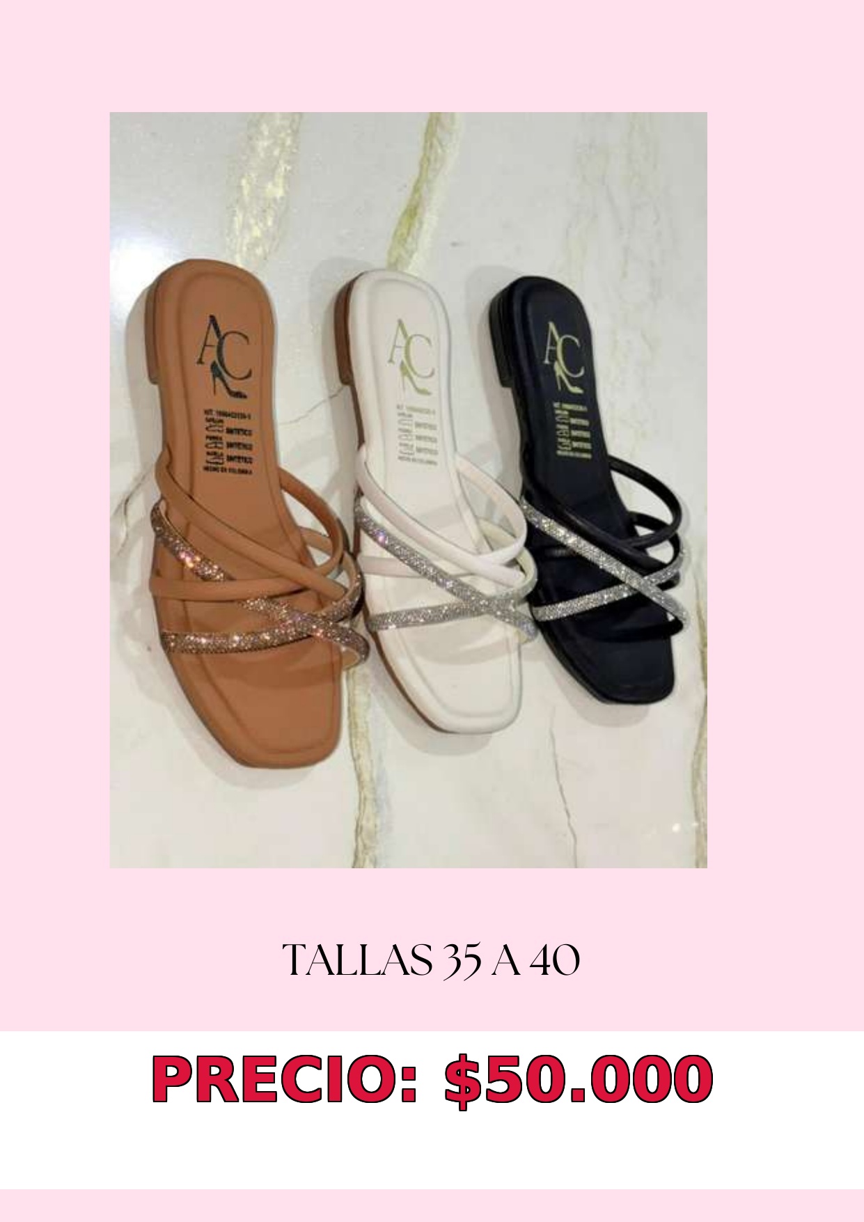 Sandalias AC Mujer
