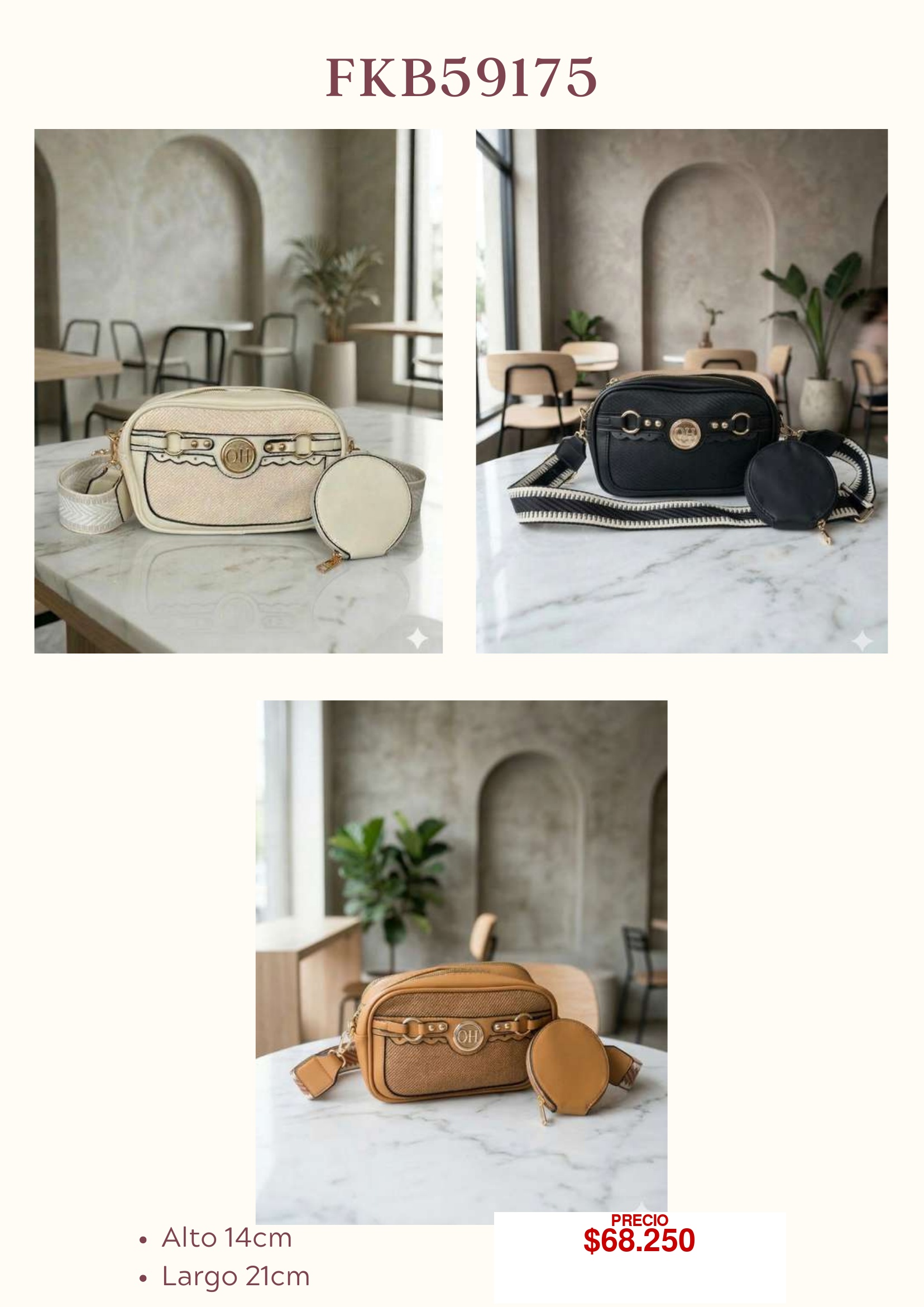 Bolso de mano elegante
