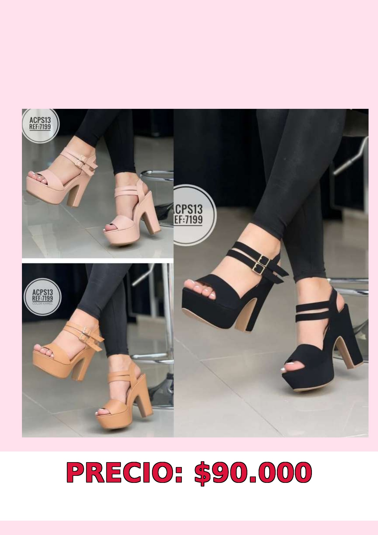 Sandalias de Tacón Alto