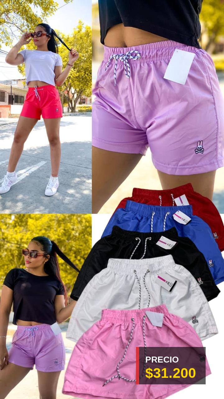 Shorts deportivos para mujer