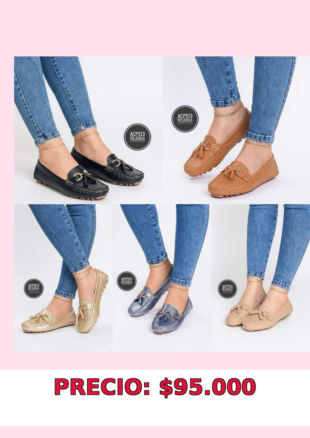 Mocasines para mujer