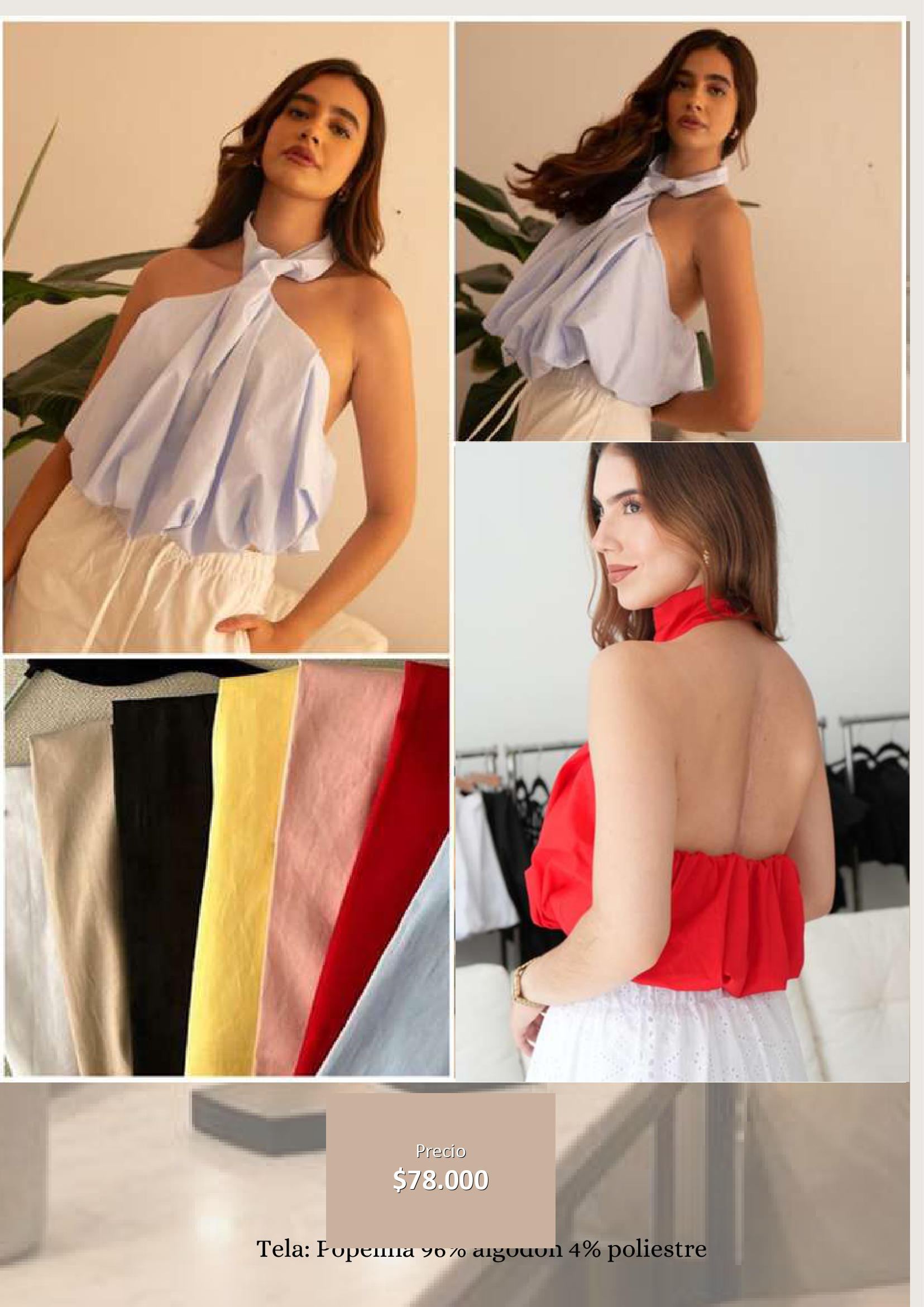 Top Halter en Forespán