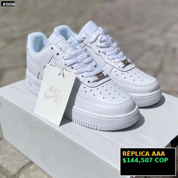 Zapatillas Blancas Air Estilo Urbano