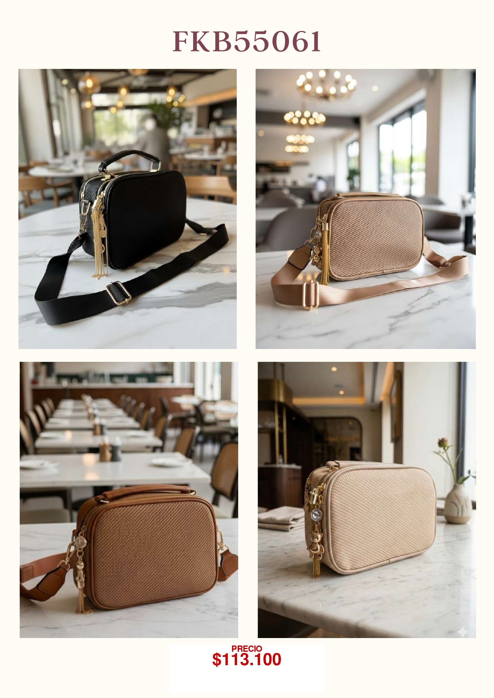 Bolso cruzado elegante