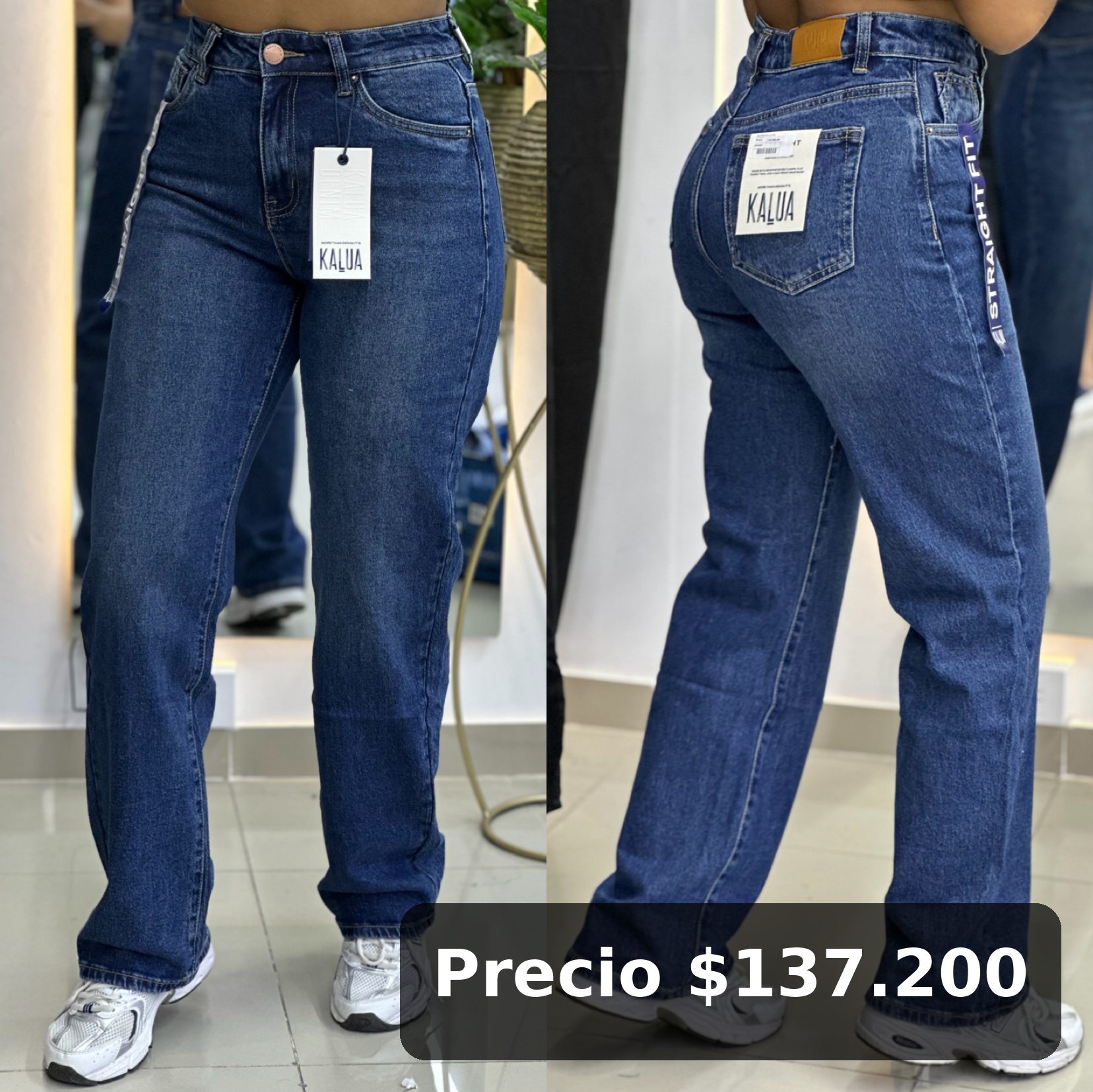 Jean clásico azul