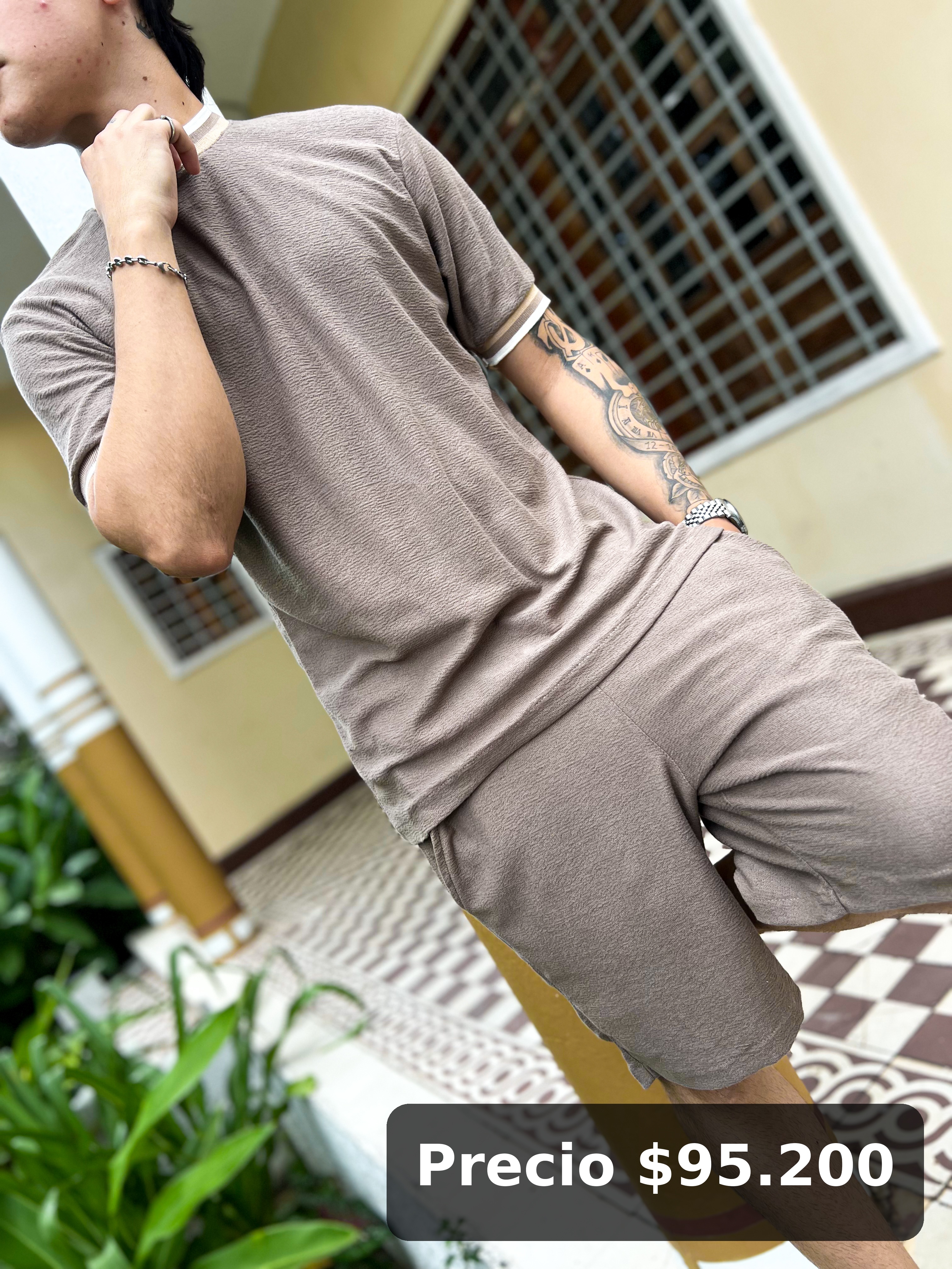 Conjunto Casual Beige