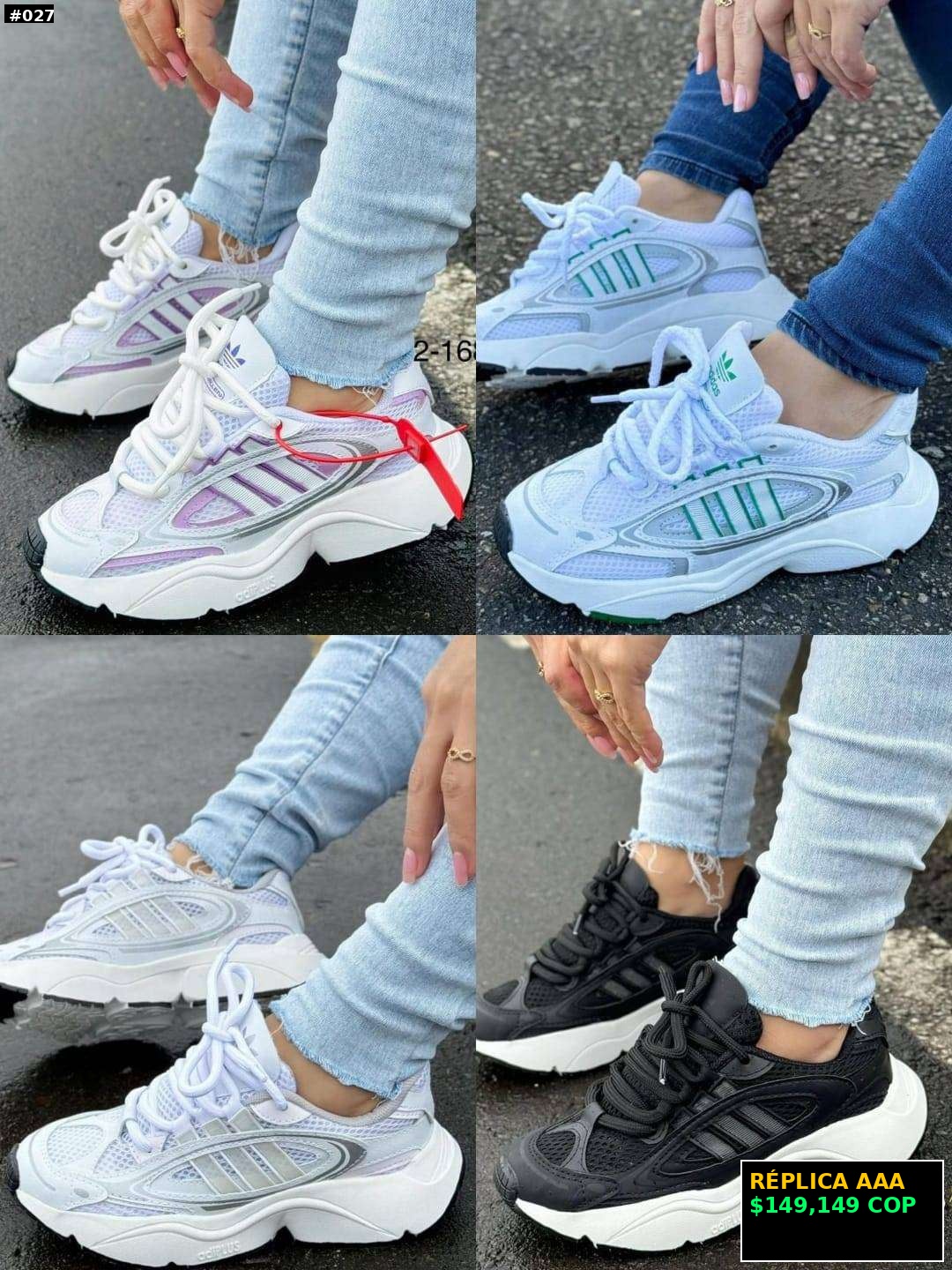 Zapatillas deportivas estilo moderno