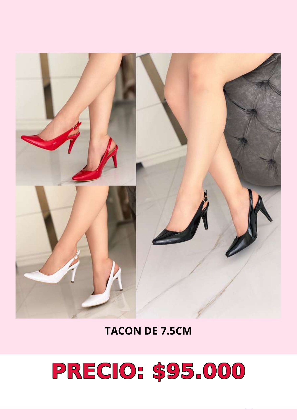 Zapatos de tacón alto