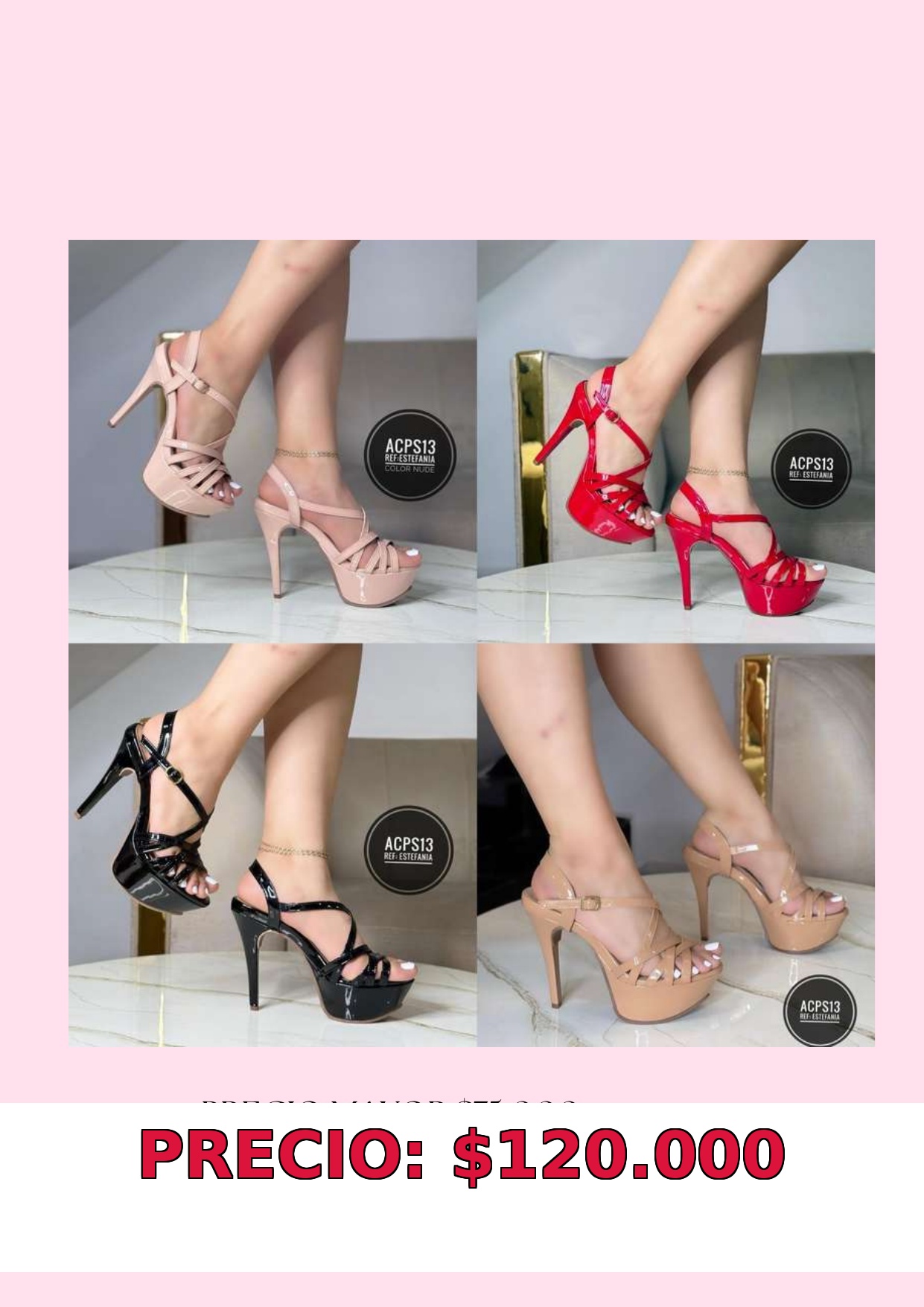Sandalias de Tacón Alto