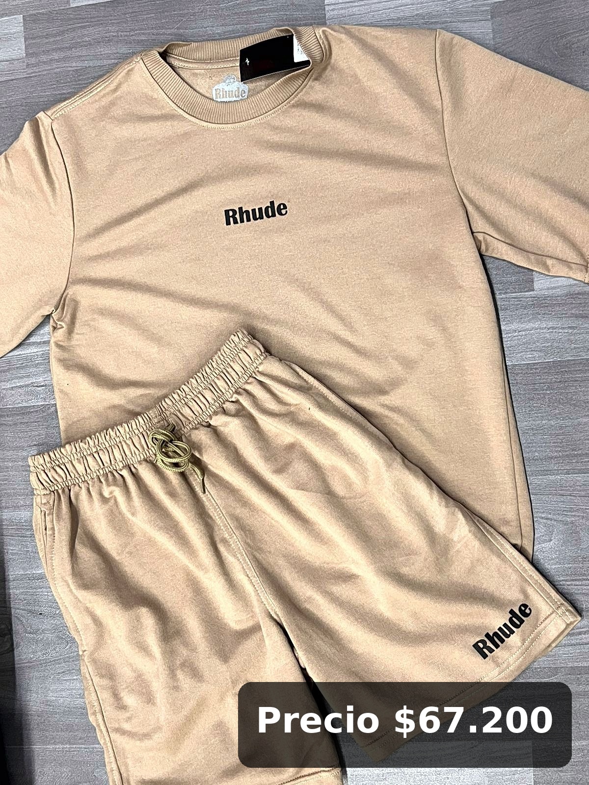 Conjunto Rhude Beige