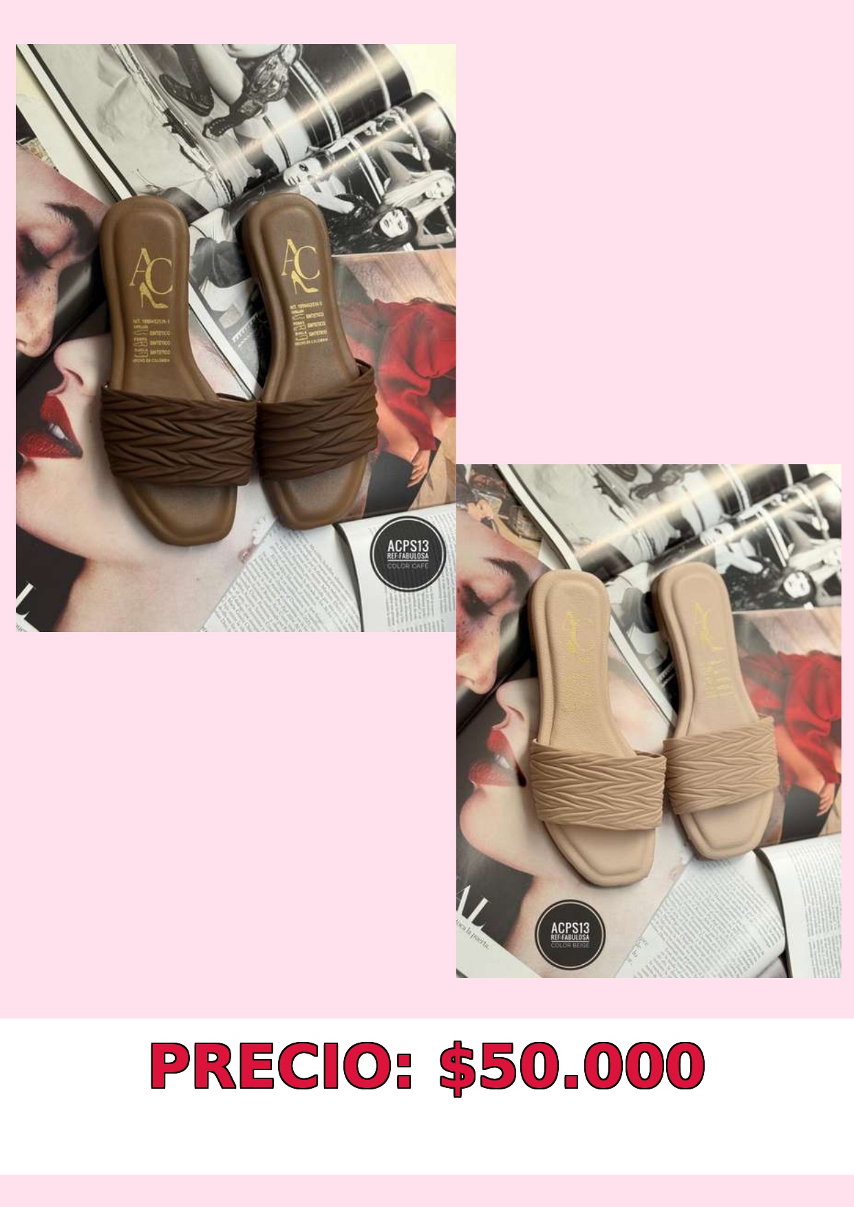 Sandalias Casual Mujer
