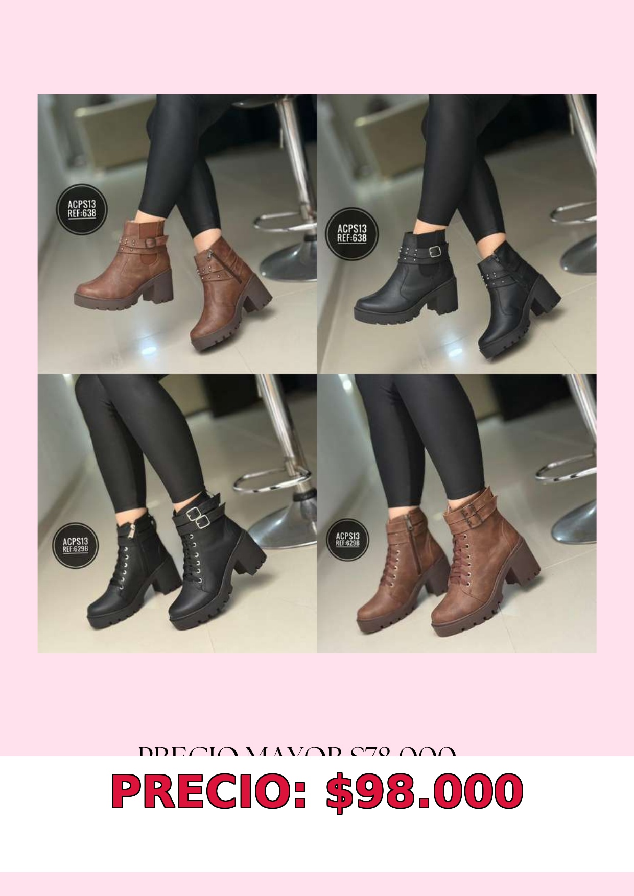 Botines para Mujer