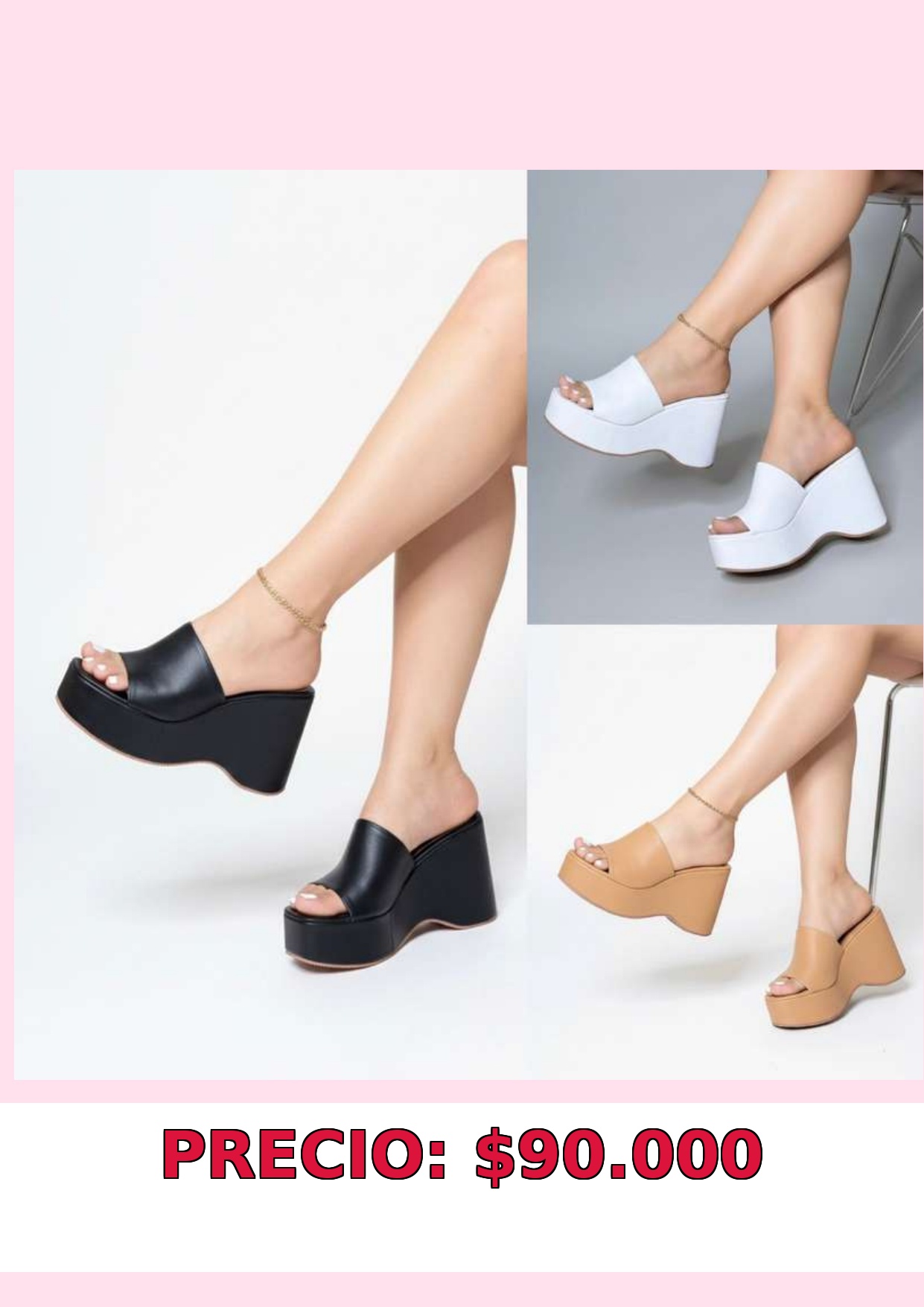 Sandalias Plataforma Mujer