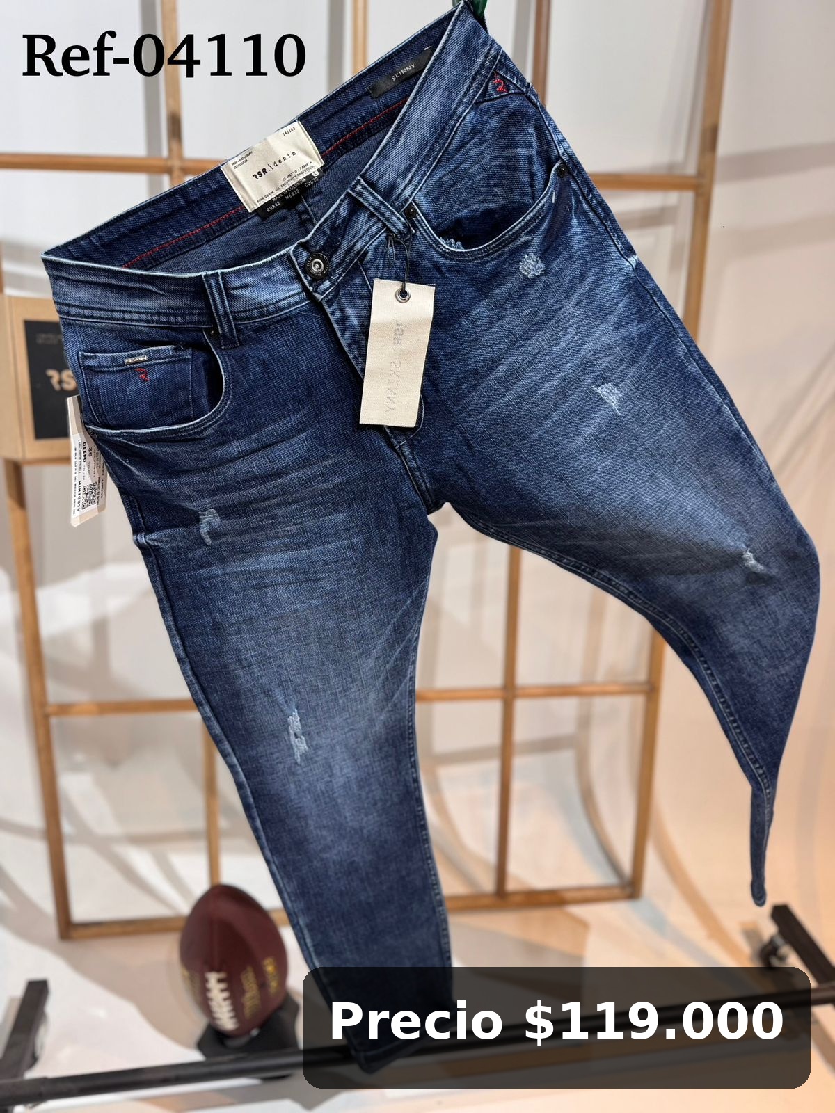 Jeans azul clásico