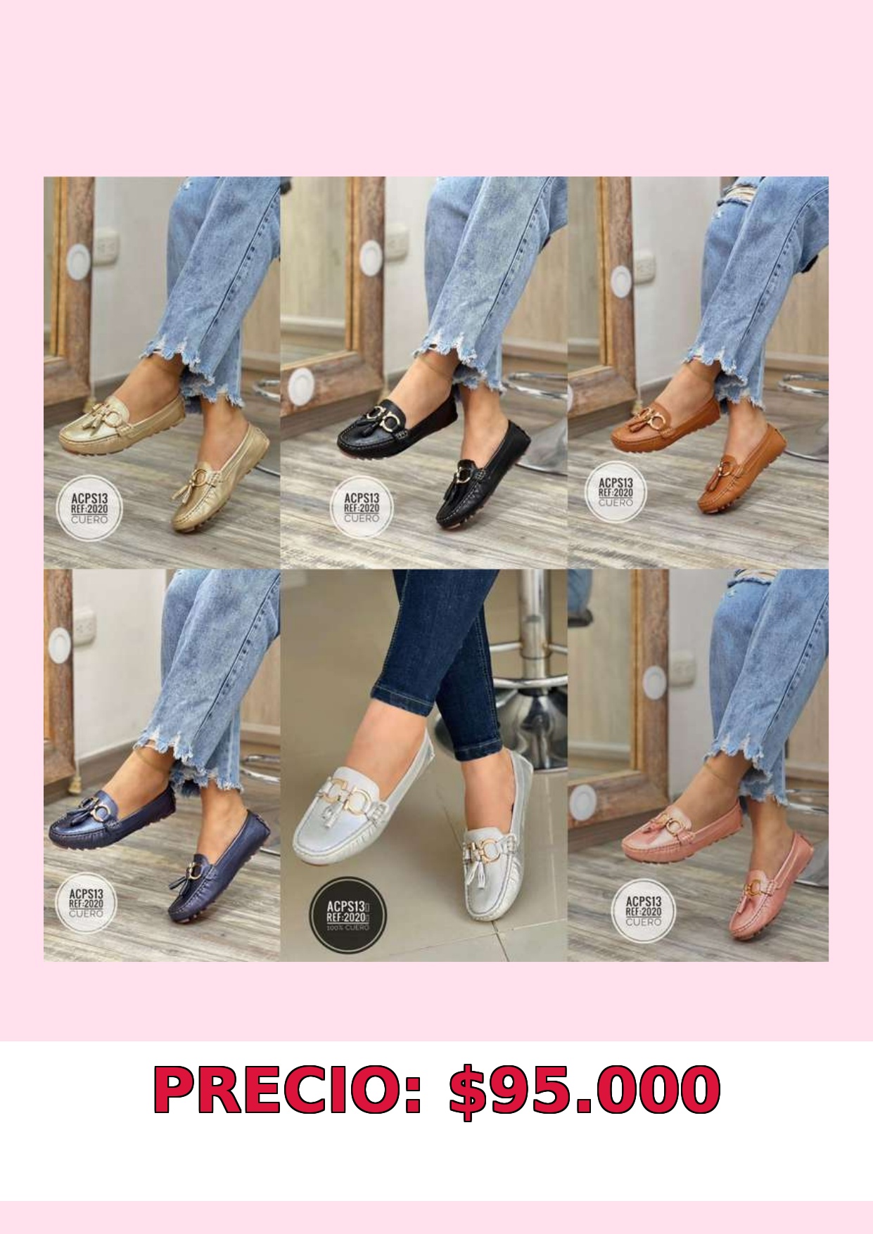 Mocasines para mujer