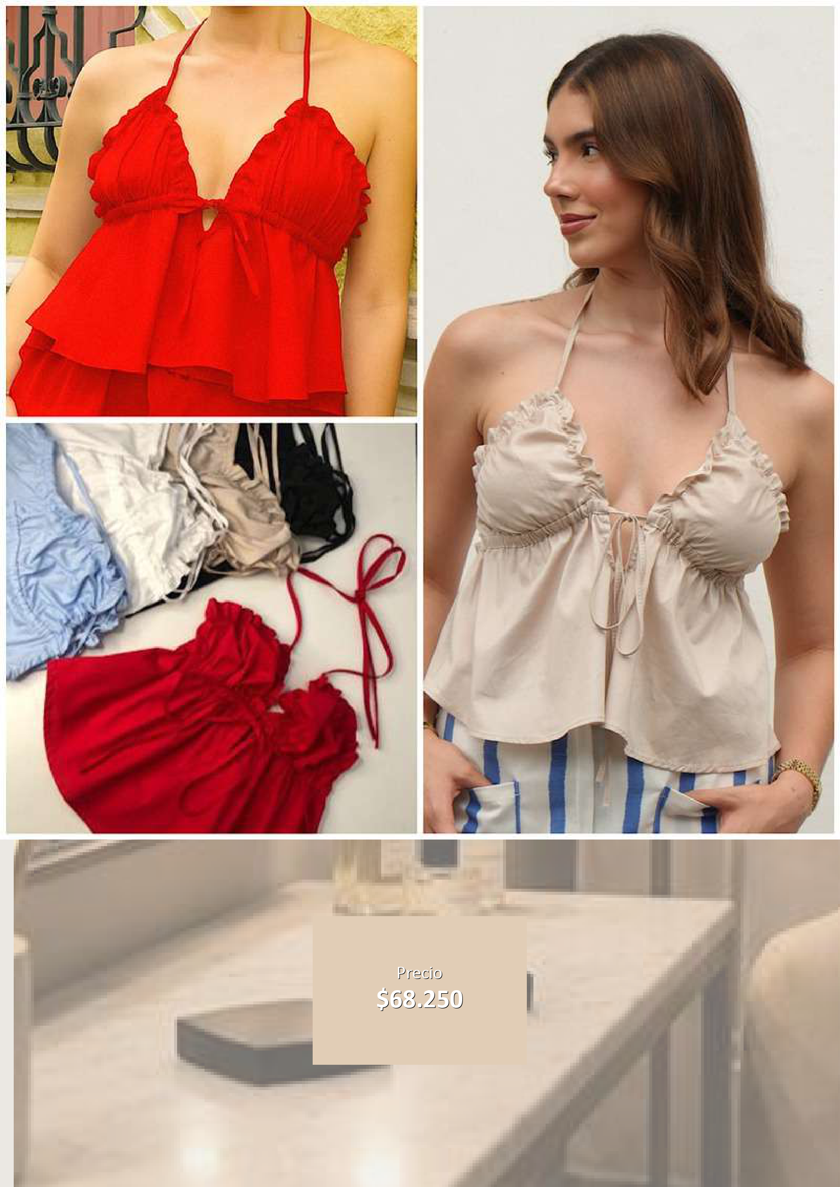 Top Crop Volantes