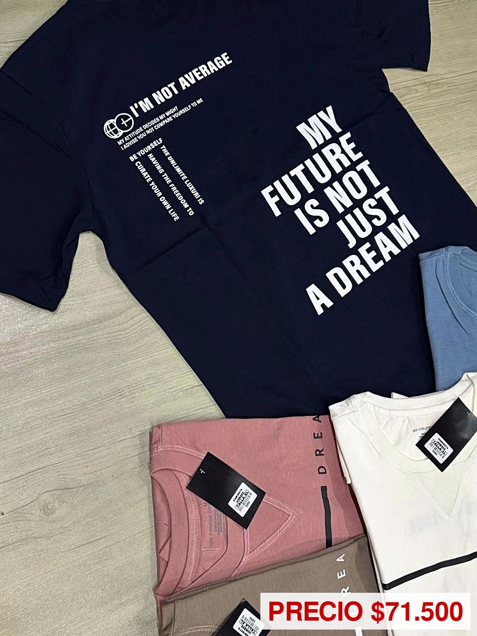 Camiseta estampada casual