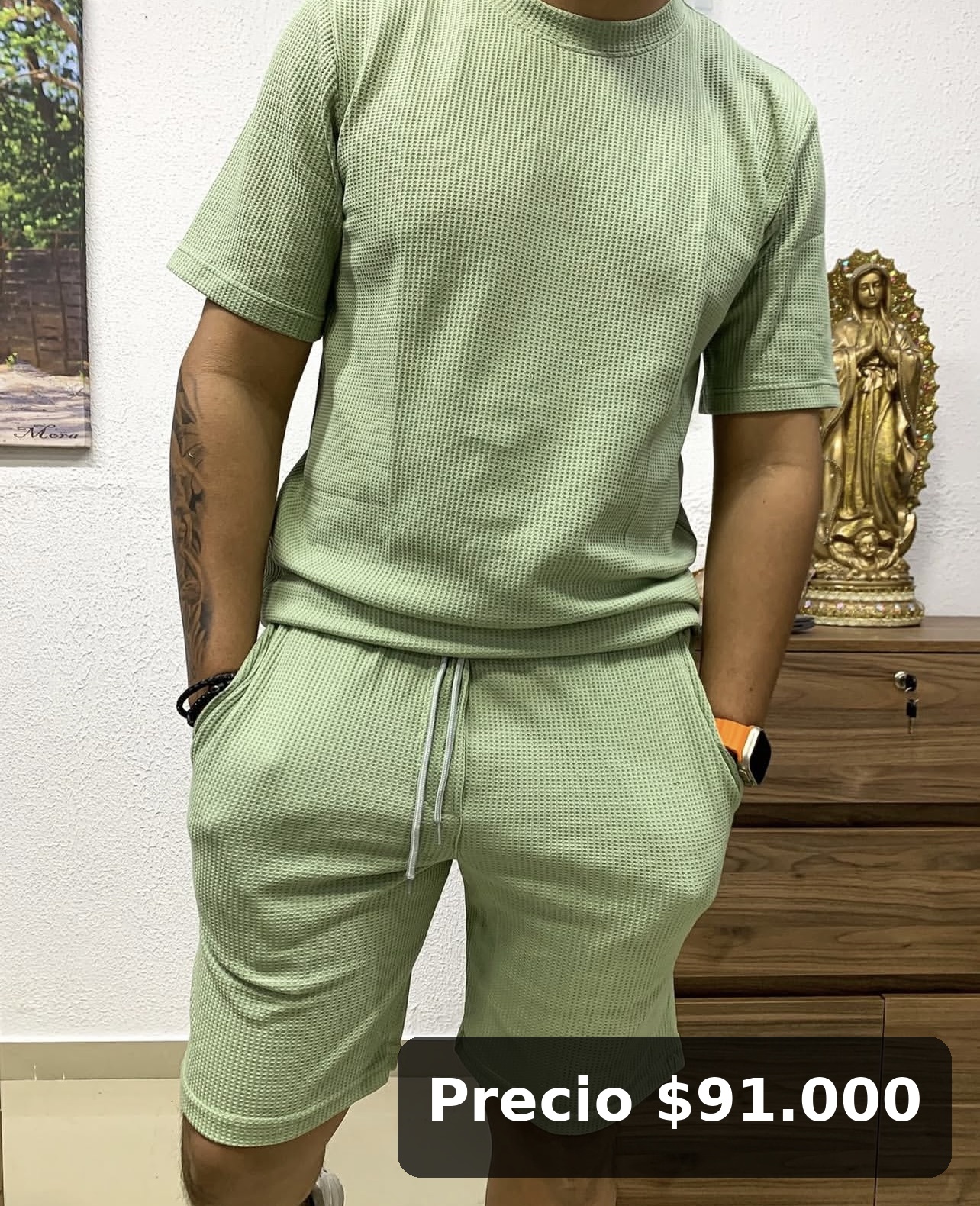 Conjunto Deportivo Verde Hombre