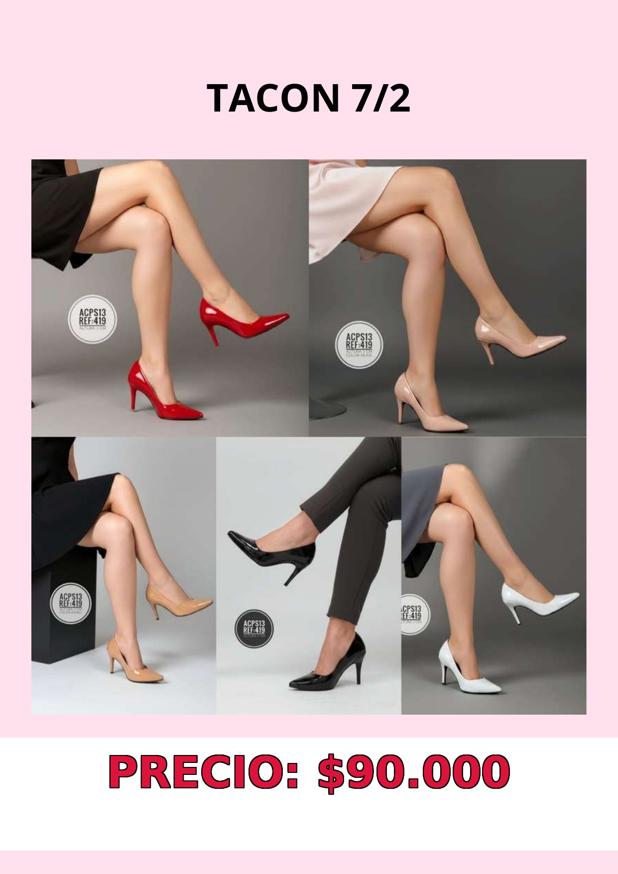Zapatos de Tacón 7/2