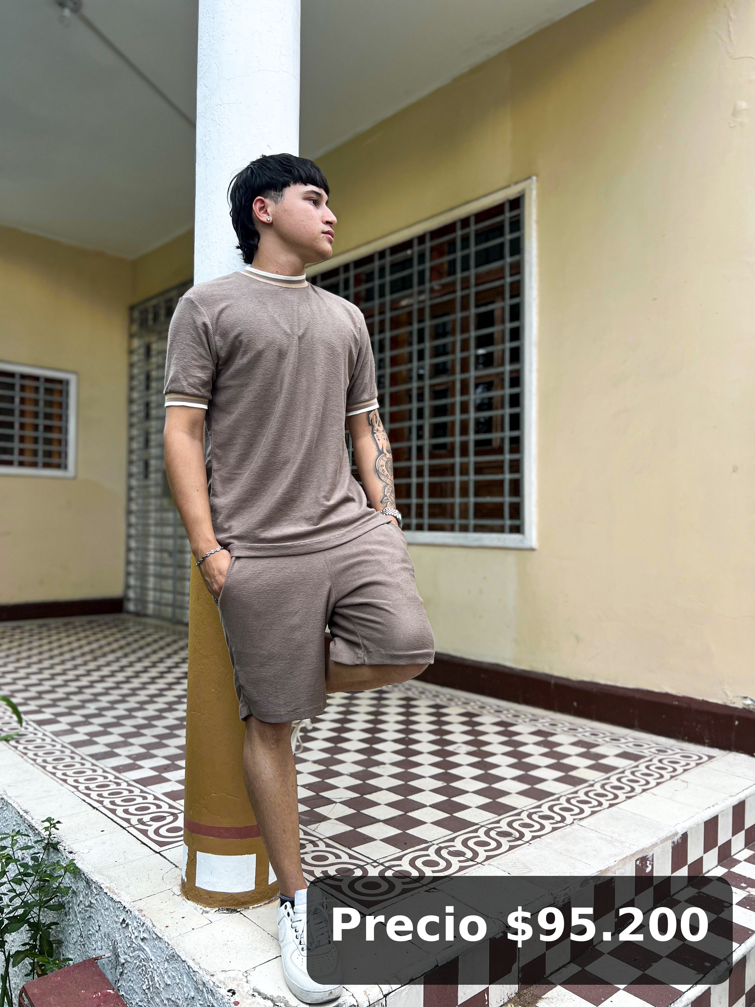 Conjunto Casual Beige para Hombre