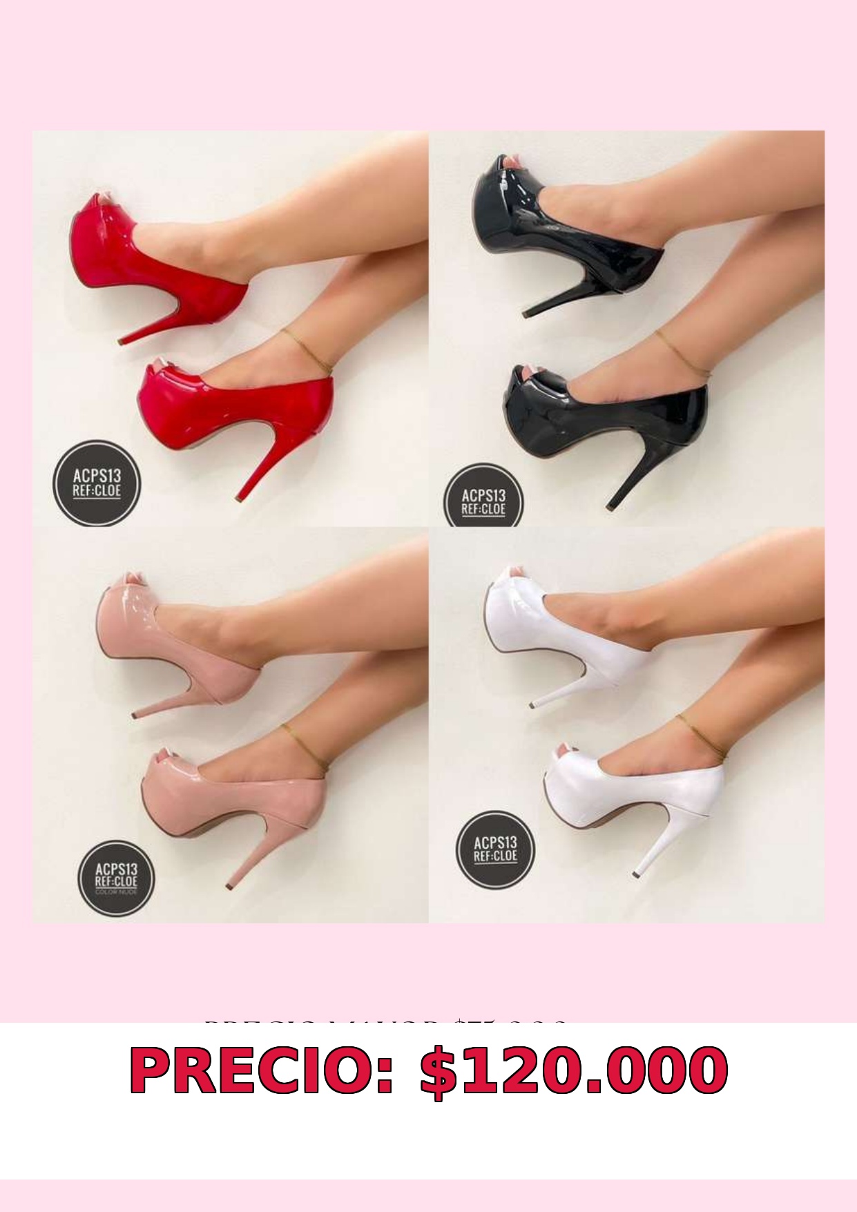 Tacones altos elegantes