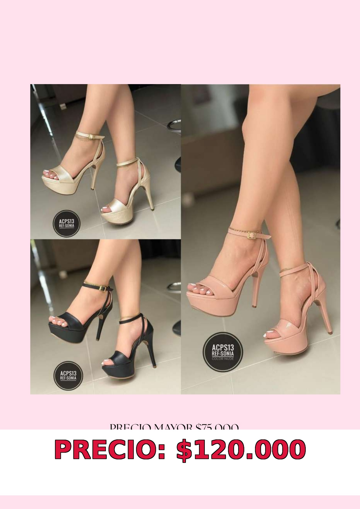 Tacones de Plataforma Elegantes