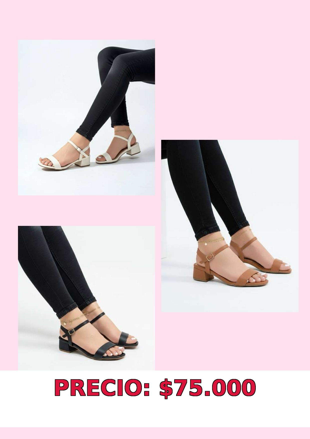 Sandalias de moda para mujer