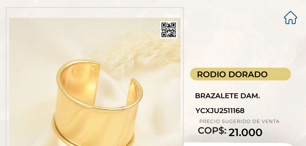Brazalete Dorado