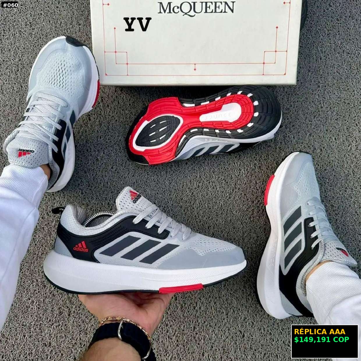 Zapatillas deportivas grises