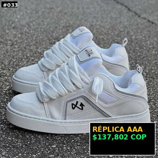 Tenis Blancos Estilo Urbano