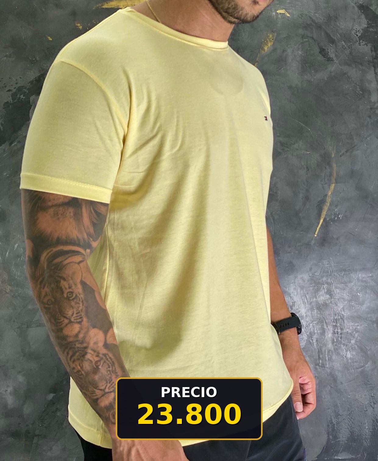 Camiseta Amarilla Clásica