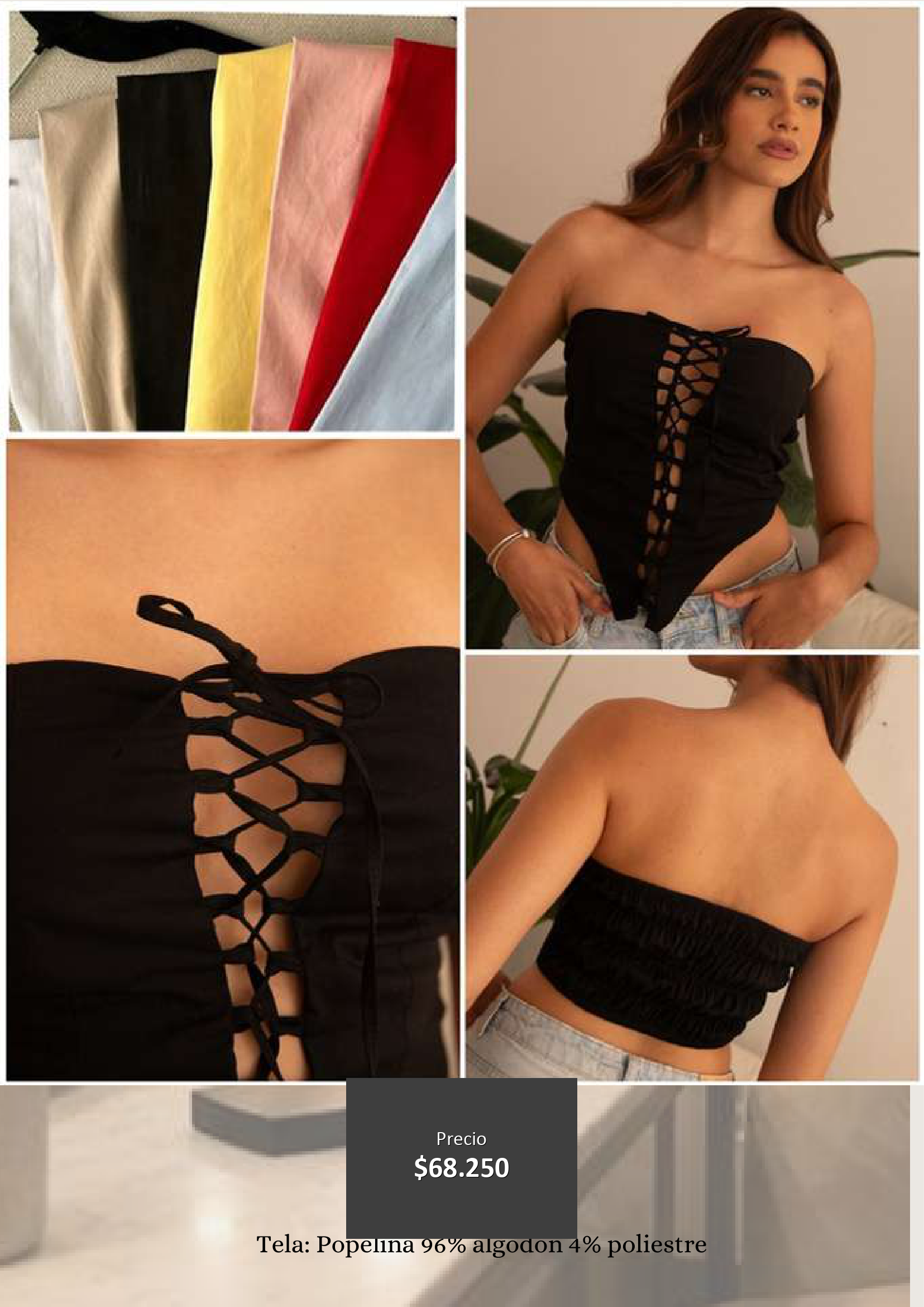 Top Corset Cruzado
